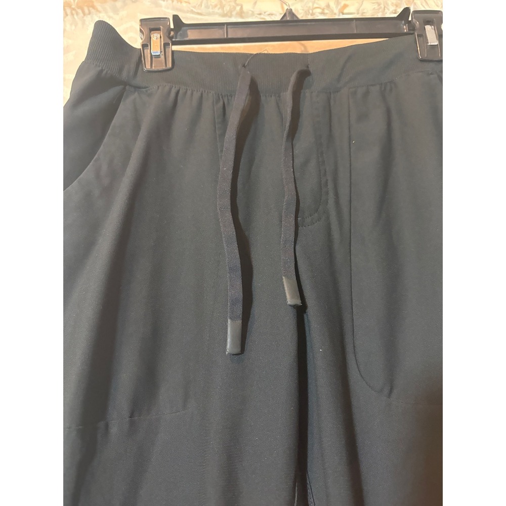 VA Sport Black Jogger Pants Mens‎ Size S Athletic Workout Athleisure Drawstring - Picture 4 of 8